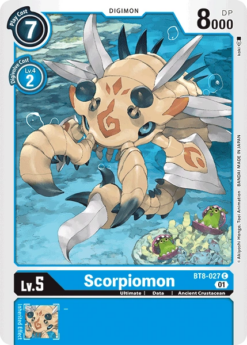 [DIGIMON] BT8-027 - Scorpiomon - Digimon - Common