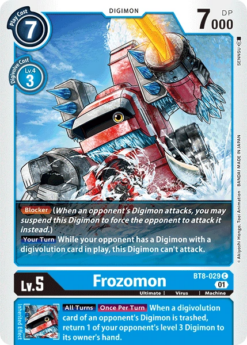 [DIGIMON] BT8-029 - Frozomon - Digimon - Common