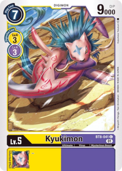 [DIGIMON] BT8-041 - Kyukimon - Digimon - Common