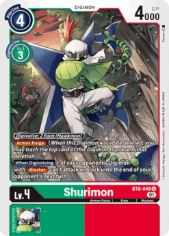[DIGIMON] BT8-048 - Shurimon - Digimon - Uncommon