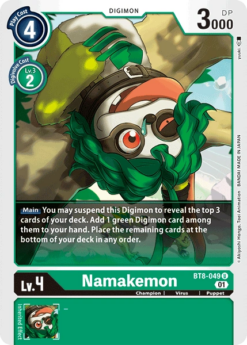 [DIGIMON] BT8-049 - Namakemon - Digimon - Uncommon
