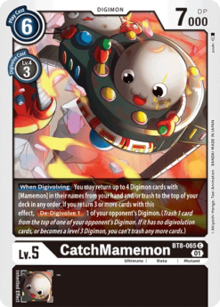 [DIGIMON] BT8-065 - Catch Mamemon - Digimon - Common