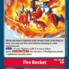 [DIGIMON] BT8-095 - Fire Rocket - Option - Common