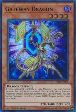 CIBR-EN007 - Gateway Dragon - Super Rare - 1st Edition