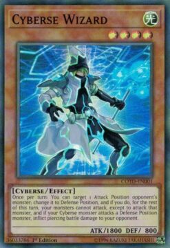 COTD-EN001 - Cyberse Wizard - Super Rare - 1st Edition