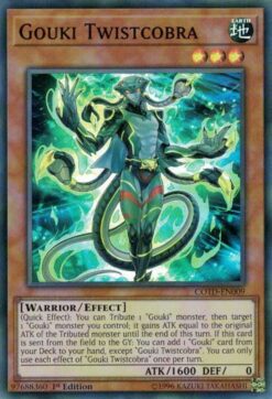 COTD-EN009 - Gouki Twistcobra - Super Rare - 1st Edition
