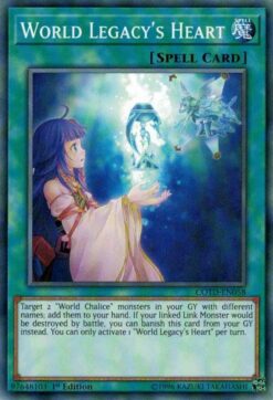 COTD-EN058 - World Legacy's Heart - Common - 1st Edition