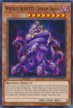 COTD-EN093 - Wicked Acolyte Chilam Sabak - Common - 1st Edition