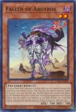 CYAC-EN009 - Fallen of Argyros - Common - 1st Edition