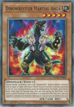 DANE-EN008 - Dinowrestler Martial Anga - Common - 1st Edition