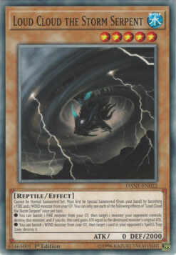 DANE-EN022 - Loud Cloud the Storm Serpent - Common - 1st Edition