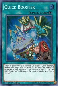 DASA-EN057 - Quick Booster - Super Rare - 1st Edition