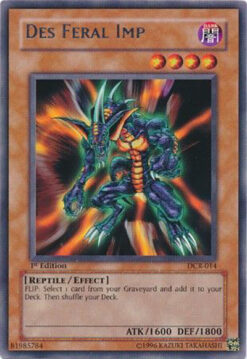 DCR-014 - Des Feral Imp - Rare - 1st Edition