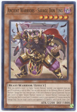 DIFO-EN024 - Ancient Warriors - Savage Don Ying - Common - 1st Edition