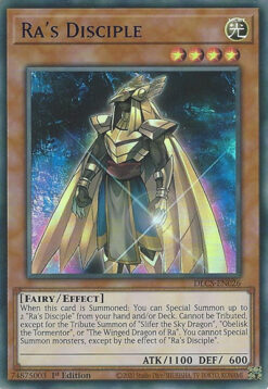 DLCS-EN026 - Ra's Disciple (Blue) - Ultra Rare - 1st Edition