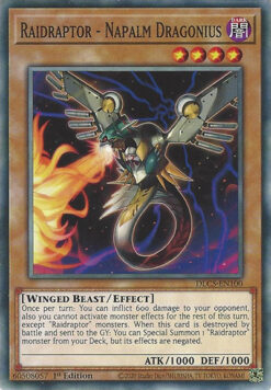 DLCS-EN100 - Raidraptor - Napalm Dragonius - Common - 1st Edition