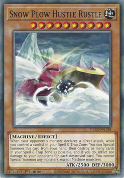 DLCS-EN138 - Snow Plow Hustle Rustle - Common - 1st Edition