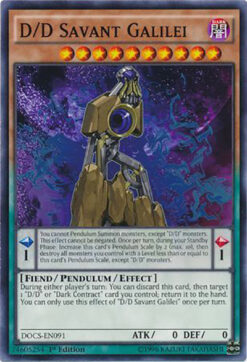 DOCS-EN091 - D/D Savant Galilei - Common - 1st Edition