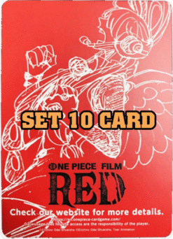 DON!! 10 Card - Romance Dawn - Background Film Red