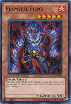 DREV-EN096 - Flamvell Fiend - Common - 1st Edition