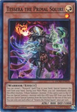 DUAD-EN018 -  Tessera the Primal Squire  - Super Rare - 1st Edition