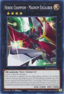 DUAD-EN044 -  Heroic Champion - Magnum Excalibur  - Common - 1st Edition