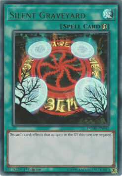 DUDE-EN042 - Silent Graveyard - Ultra Rare - 1st Edition