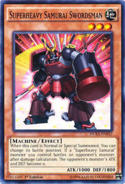DUEA-EN012 - Superheavy Samurai Swordsman - Common - 1st Edition