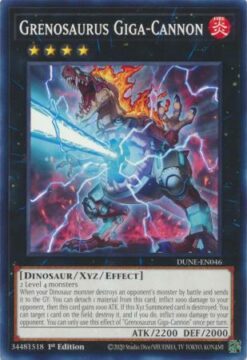 DUNE-EN046 - Grenosaurus Giga-Cannon - Common - 1st Edition
