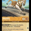 [LORCANA] EN1-011 - Maximus - Relentless Pursuer - Amber - Uncommon
