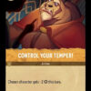 [LORCANA] EN1-026 - Control Your Temper! - Amber - Common