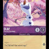 [LORCANA] EN1-052 - Olaf - Friendly Snowman - Amethyst - Uncommon