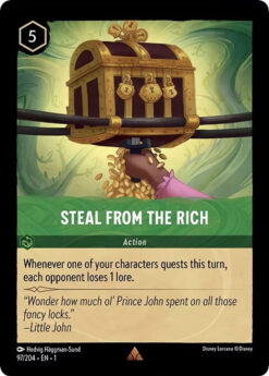 [LORCANA] EN1-097 - Steal from the Rich - Emerald - Rare