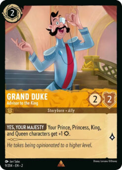[LORCANA] EN2-009 - Grand Duke - Advisor to the King - Amber - Rare - Foil