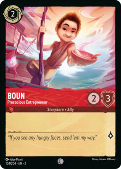 EN2-104 - Boun - Precocious Entrepreneur - Ruby - Common