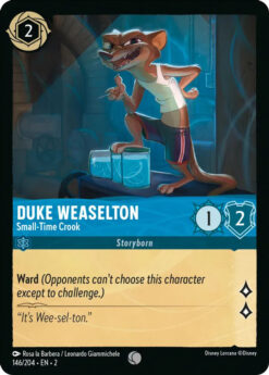 EN2-146 - Duke Weaselton - Small-Time Crook - Sapphire - Common