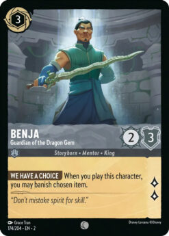 EN2-174 - Benja - Guardian of the Dragon Gem - Steel - Common