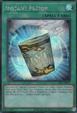 ES01-AE057 -  Instant Fusion  - Secret Rare