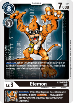 [DIGIMON] EX1-052 - Etemon - Digimon - Uncommon