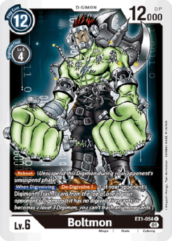 [DIGIMON] EX1-054 - Boltmon - Digimon - Uncommon
