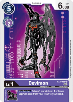 [DIGIMON] EX1-058 - Devimon - Digimon - Common
