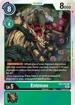 [DIGIMON] EX3-043 - Entmon - Digimon - Common