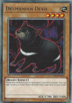 EXFO-EN033 - Desmanian Devil - Rare - 1st Edition
