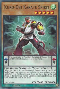 EXFO-EN081 - Kuro-Obi Karate Spirit - Common - 1st Edition