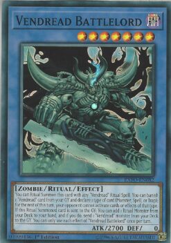 EXFO-EN082 - Vendread Battlelord - Super Rare - 1st Edition