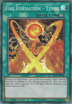 FIGA-EN029 - Fire Formation - Tensu - Super Rare - 1st Edition