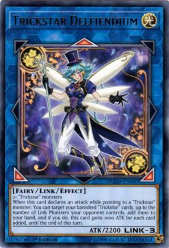 FLOD-EN040 - Trickstar Delfiendium - Rare - Unlimited