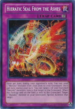 GAOV-EN088 - Hieratic Seal From the Ashes - Secret Rare - Unlimited