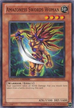 GLD3-EN006 - Amazoness Swords Woman - Common - Limited Edition