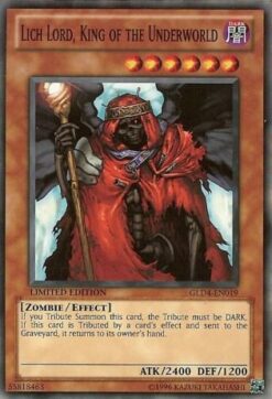 GLD4-EN019 - Lich Lord, King of the Underworld - Common - Limited Edition
